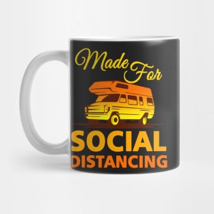Made For Social Distancing Mug